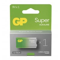  6LR61 (9V)  Alkalická batéria GP Super