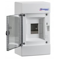 BK00110 nástenná rozvodnica 1radová 1x4moduly