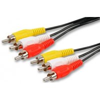 CL kábel 3 x Cinch - 3 x Cinch 1,5m