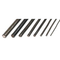 CN25C čierny priesvitný silový kábel AlCu 25mm2