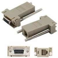 DB9 na RJ45 modulárny adaptér