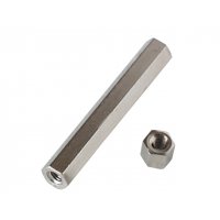 DK28 dištančný stlpik 28mm kov M2,5