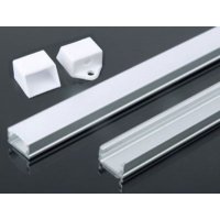 Hliníková lišta - Alu profil  pre LED pásik 8mm 1m