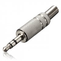 Jack 3,5 stereo M kovový