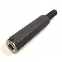 JACK6.3F samica káblová stereo