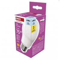 LED žiarovka/ E27 / 9,5 W (75 W) / 1055 lm / 6500K