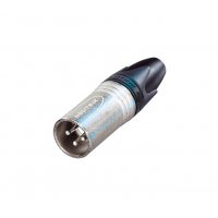 NC3MXX káblový XLR samec silver
