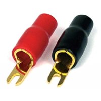 PT25.4 káblové oko červená/čierna M4/25mm2 (pár)