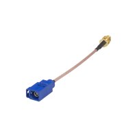 Redukcia Fakra samica GPS/samica na SMA 10cm