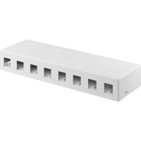 W.79426, Patch panel 8port, Keystone na stenu, bie