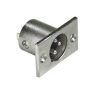 XLR447 XLR samec panelovy