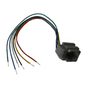 RJ11 samica panelova 4 káblov