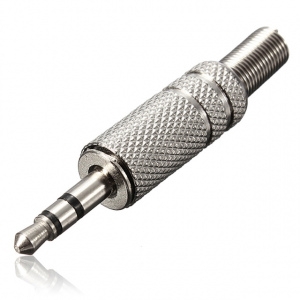 Jack 3,5 stereo M kovový