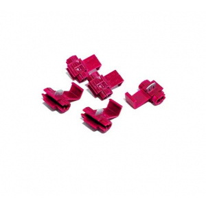 samorezná rýchlospojka káblová paralelná červená