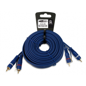 CL195 stereo signálny kábel RCA 5m s rem.