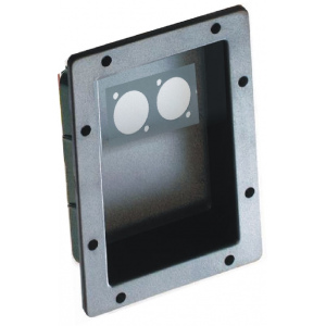 XLR/2 terminál plastový pre panelové konektory