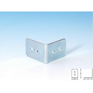 RACK roh kovovy ukoncovaci