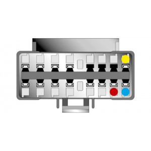 C3433 kábel autorádia SONY 16 pin/ISO