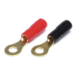 PT10.6  oko červený/čierny M6/10mm2 (pár)