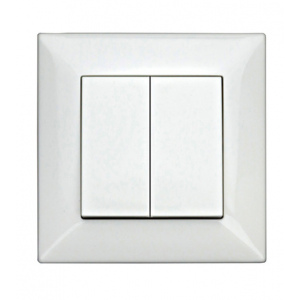 EV106009 vypínač sériový č.5 s rámikom