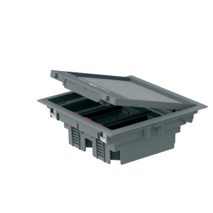 GEE4/6-5 inštalačná podlahová krabica