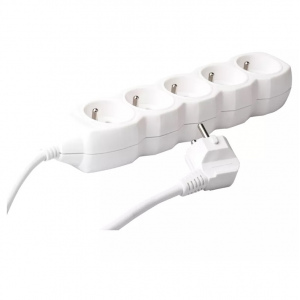 Predlžovací kábel – 5 zásuviek, 3m, 3×1,5mm2