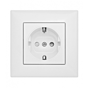 EV106104  zásuvka Schuko detská ochr