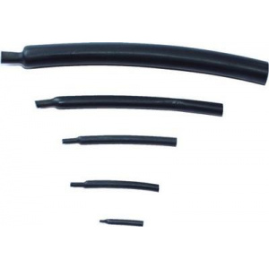 Zmršťovacia bužírka 10/5mm čierna