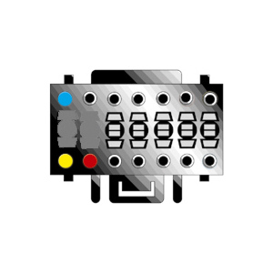 C3455 kábel autorádia KENWOOD 14 pin/ISO