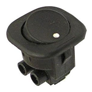 Vypínač koliskový OFF-ON 1pol.250V/6A čierny