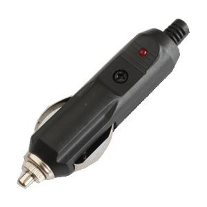 Napájací DC autokonektor s poistkou a LED