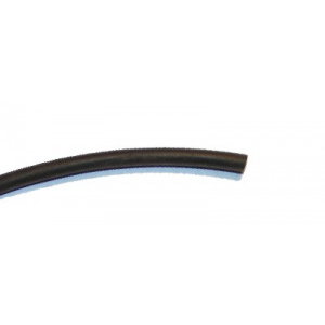 5x0.5 bužirka silikonová čierna TYP068