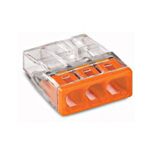 Škatuľová svorka WAGO 3x0,5-2,5mm2