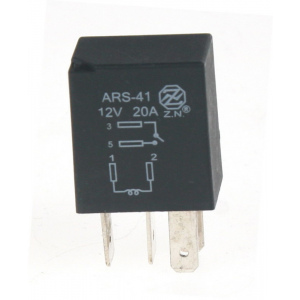 NVF4-2 relé auto 12V 40A 28x28x25mm s strmeňom