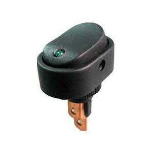 Vypínač kolébkový ON-OFF 1pol.12V/20A, prosvětlení